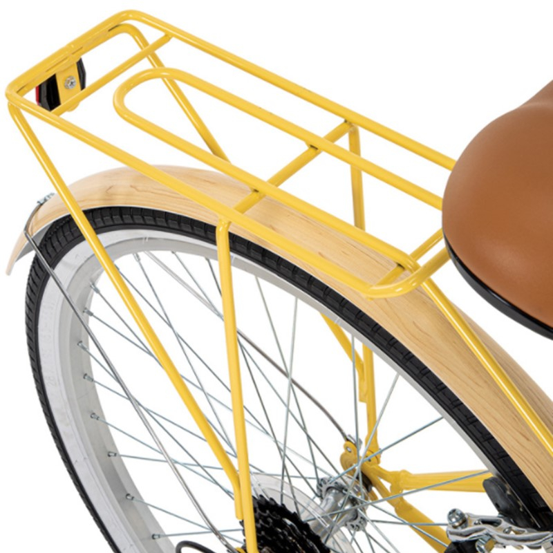 Bicicleta Huffy Keaton Bamboo R26 7 Velocidades Canastilla