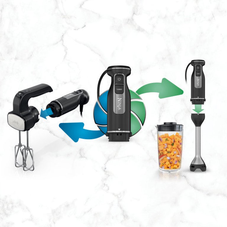 Licuadora Ninja 2 en 1 (Batidora ) Reacondicionado (empaque genérico)