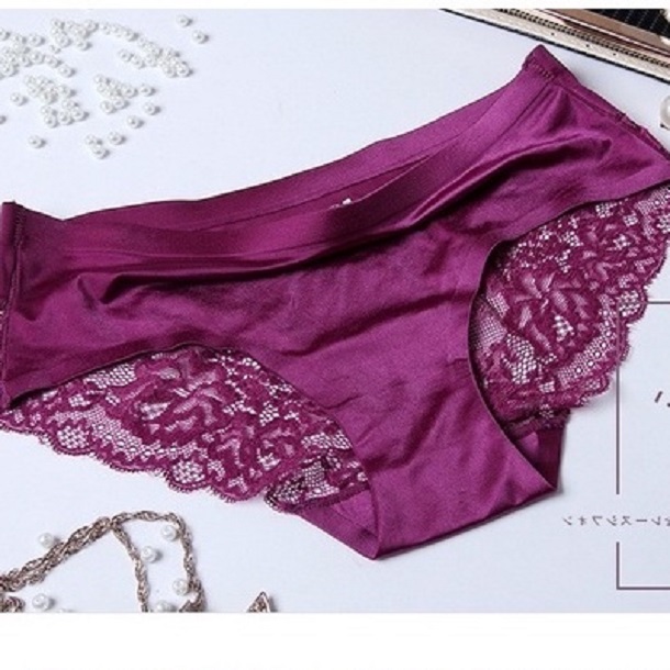 Panties con encaje para dama 3 pza