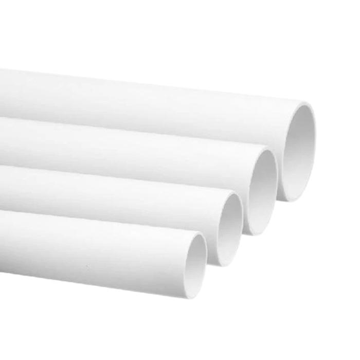 Tubo PVC Tipo Industrial con Bocina MXHTV-329 5Pzs 355mm Diámetro x 6m Largo 11,1mm Grosor Cédula 40 Blanco PVC, HydraTube Pro 40