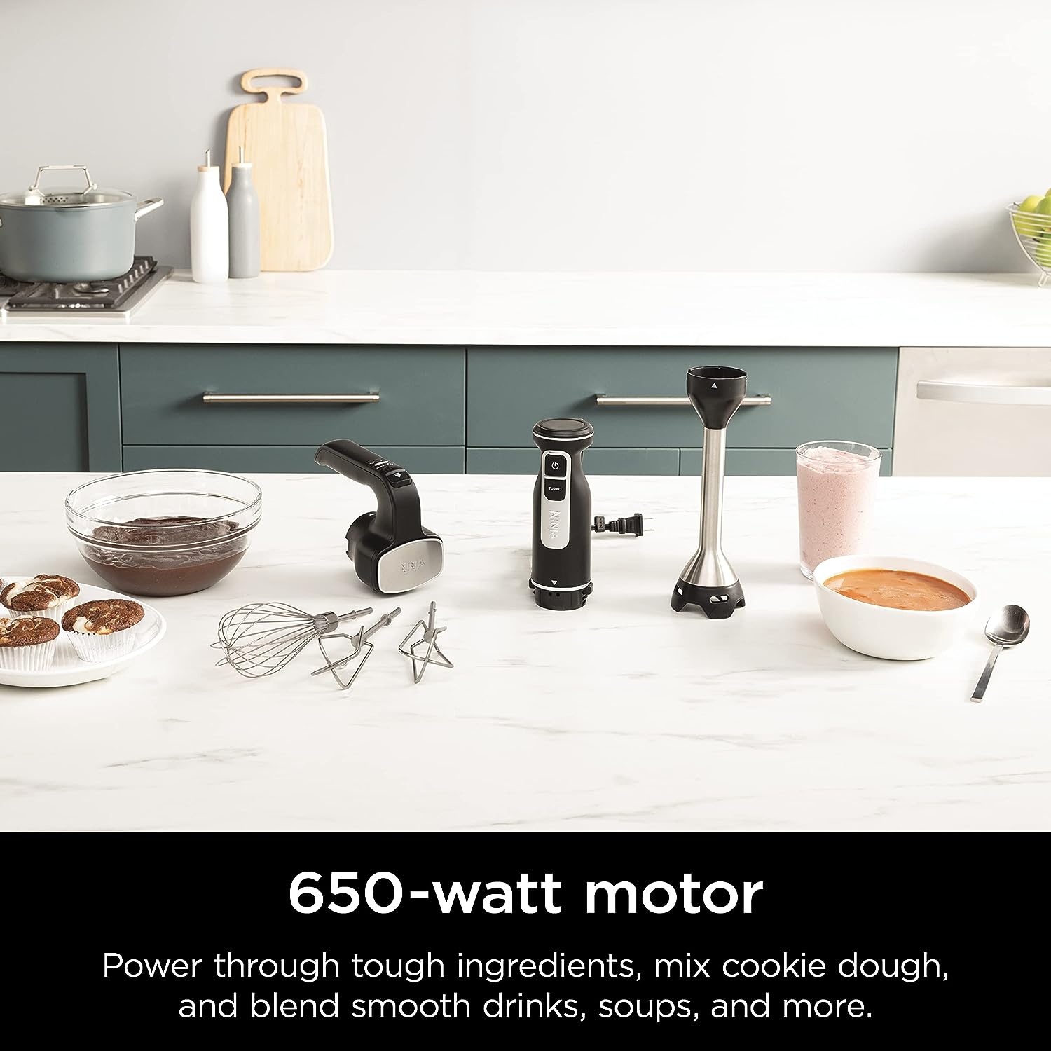 Licuadora Ninja  2 en 1 (Batidora )  Reacondicionado (Grado A)