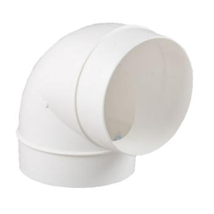 Codo de PVC Barato para Agua MXSC9-006 10 Pzas 50mm Diámetro Codo 90 Blanco PVC, SanixCodo 90