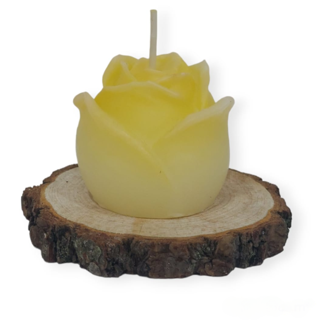 Vela en forma de Rosas con Aroma a Frambuesa