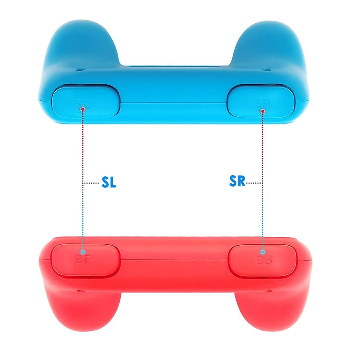 2 Piezas Joy-Con (Azul Y Rojo) Compatible Nintendo Switch 