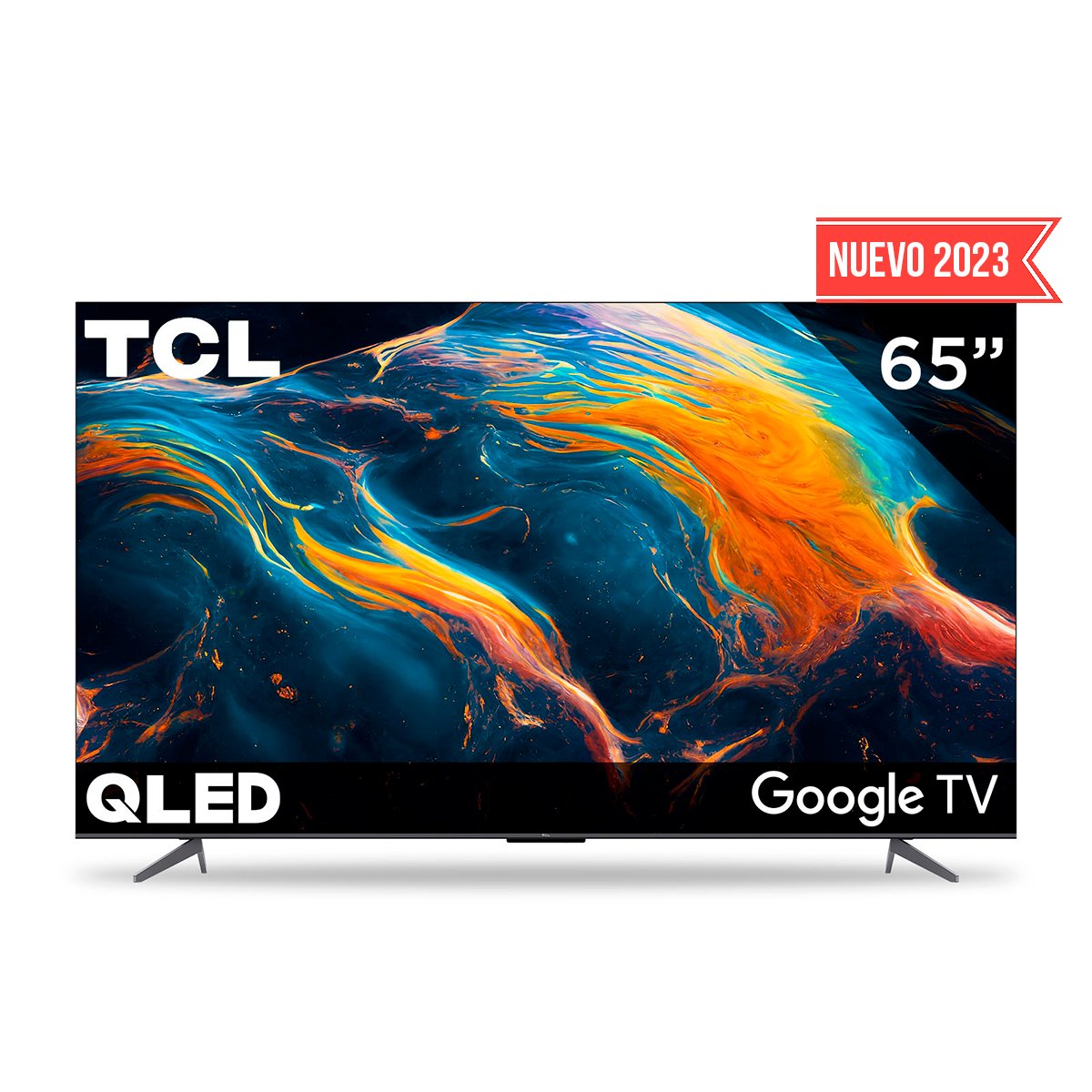 Pantalla TCL 65 QLED 4K HDR Google TV 65Q650G Smart TV