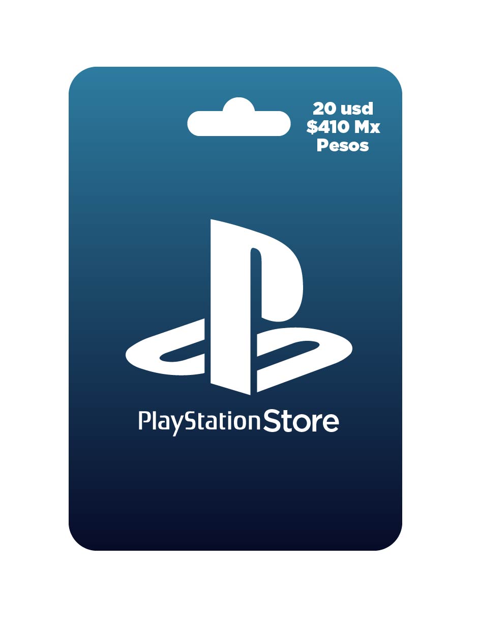 Playstation 20 USD pesos tarjeta prepago, Pin Digital