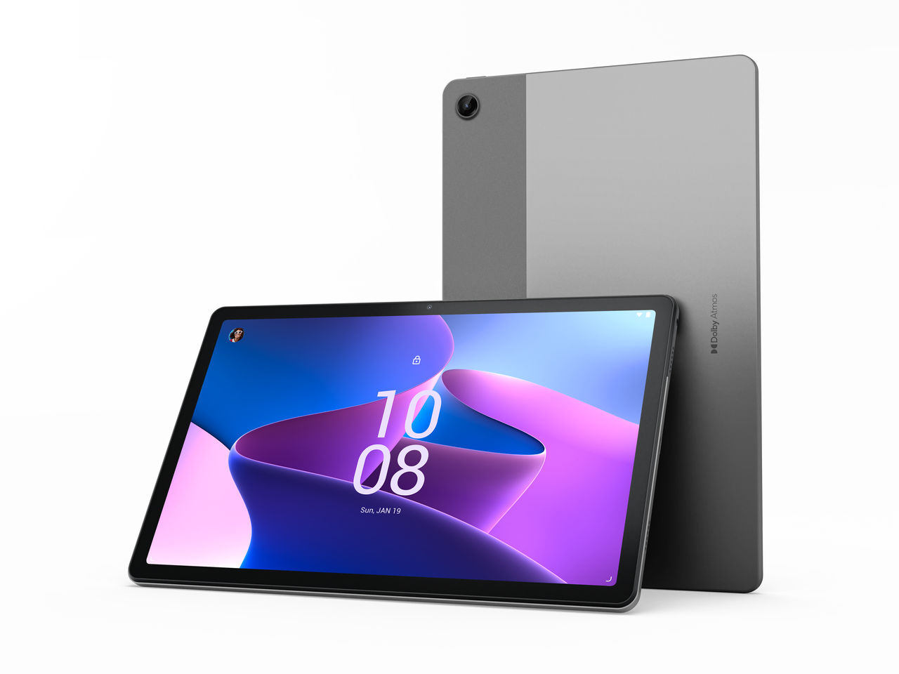 Tablet Lenovo Tab M10 Plus 3rd Gen | 10" 2K, 4GB + 128GB, 4 altavoces Dolby Atmos, , Android 12, Cámara de 8 MP, Memoria Expandible, incluye Folio Case