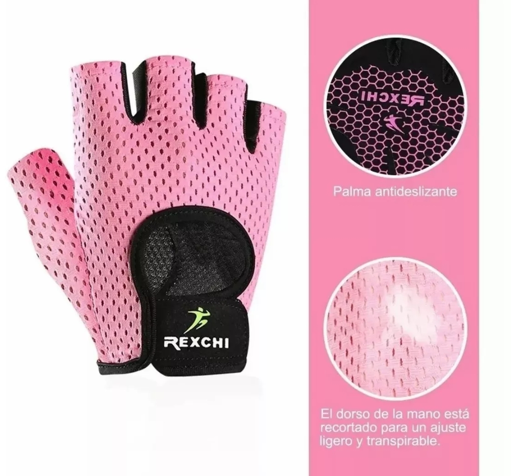 Guantes Gym Tacticos Crossfit Fitness Gimnasio Mujer Hombre