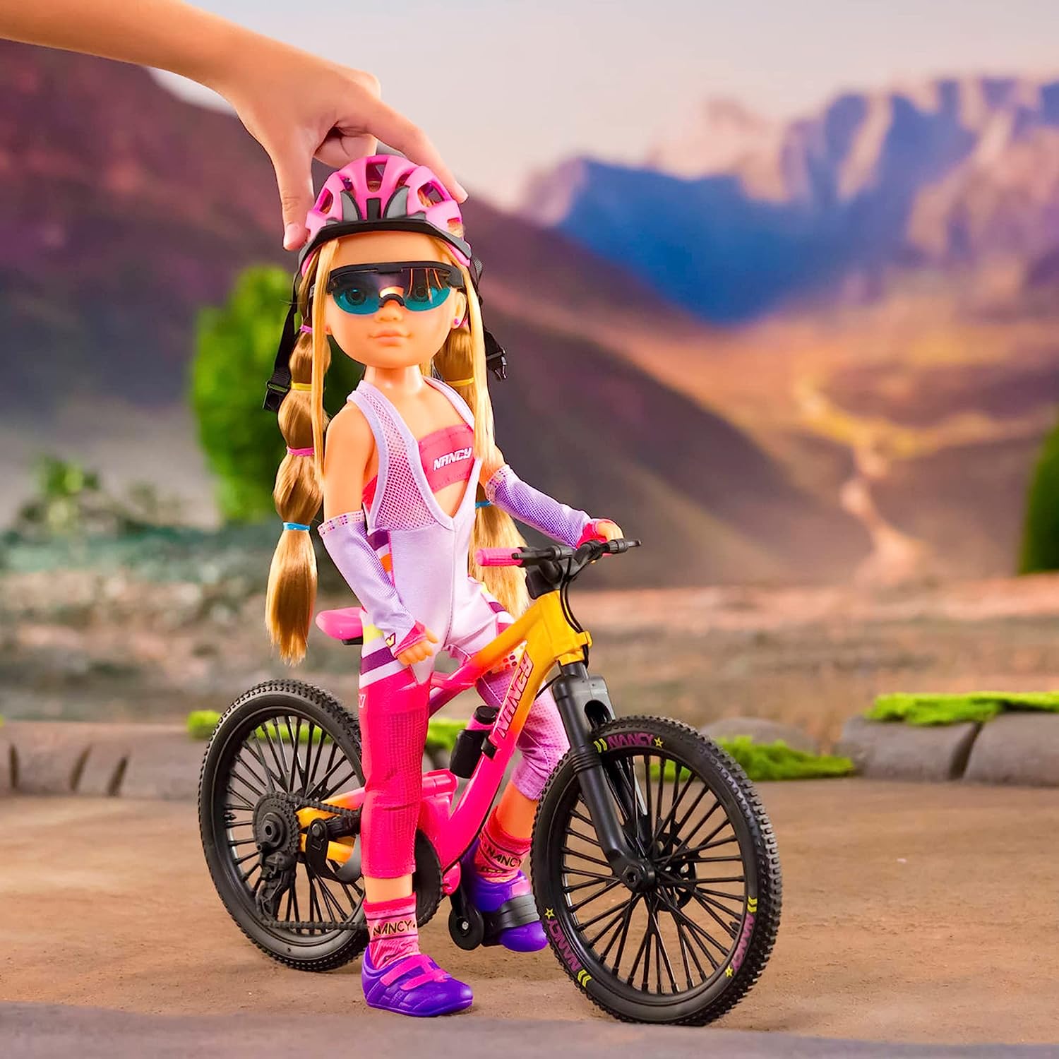 Nancy Camping MuÃ±eca Nancy Bicicleta Bicicleta Nancy Un Dia De