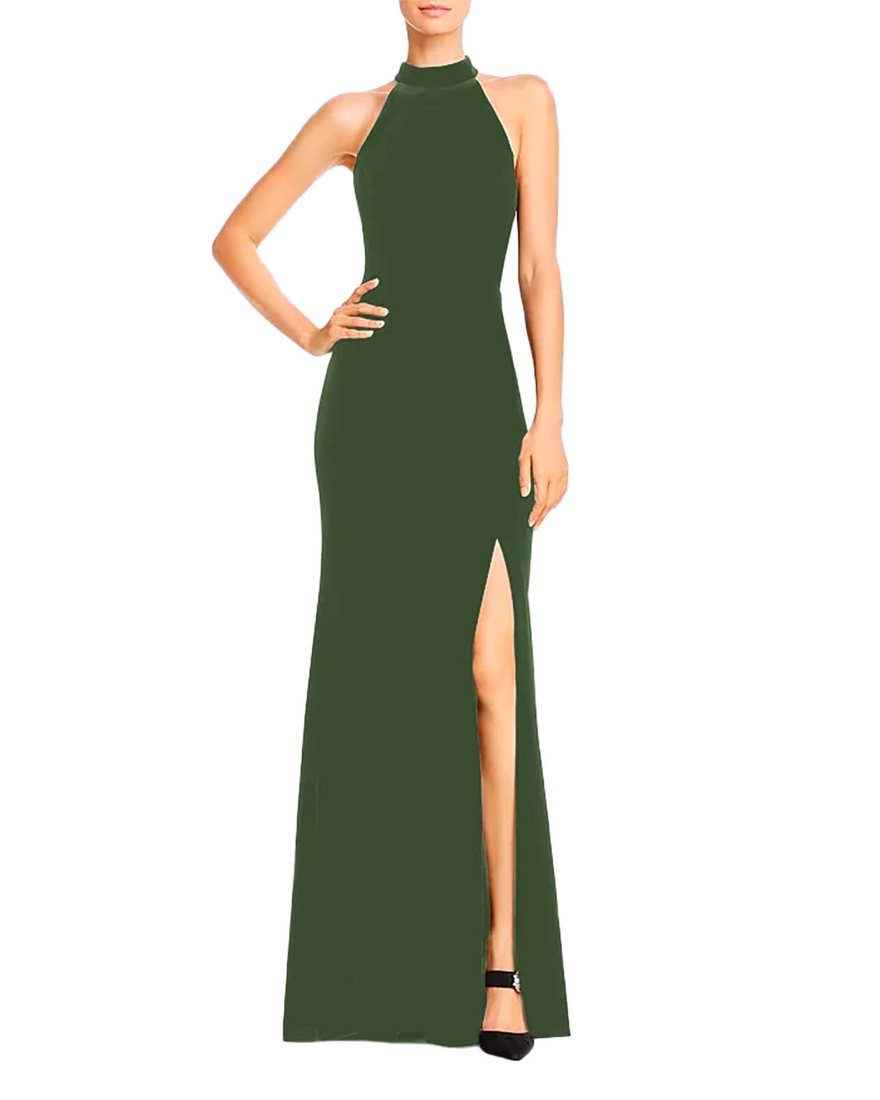 Vestido de fiesta juvenil elegante dama mujer xally 106 largo