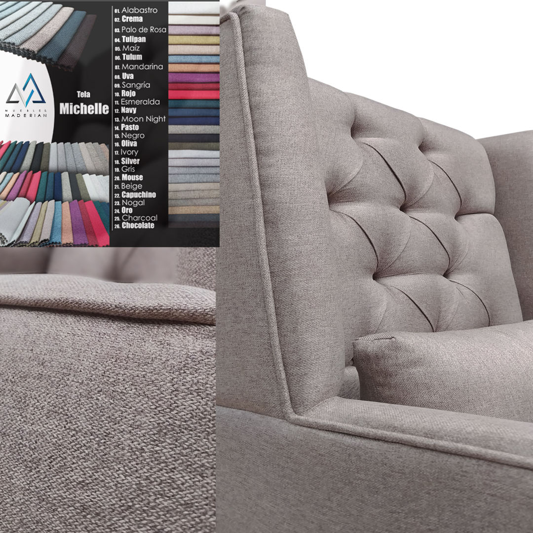 Sillon Mecedora Avii Color Capuchino + 01 cojin decorativo MADERIAN // ENTREGA EN CDMX Y ZONA METROPOLITANA