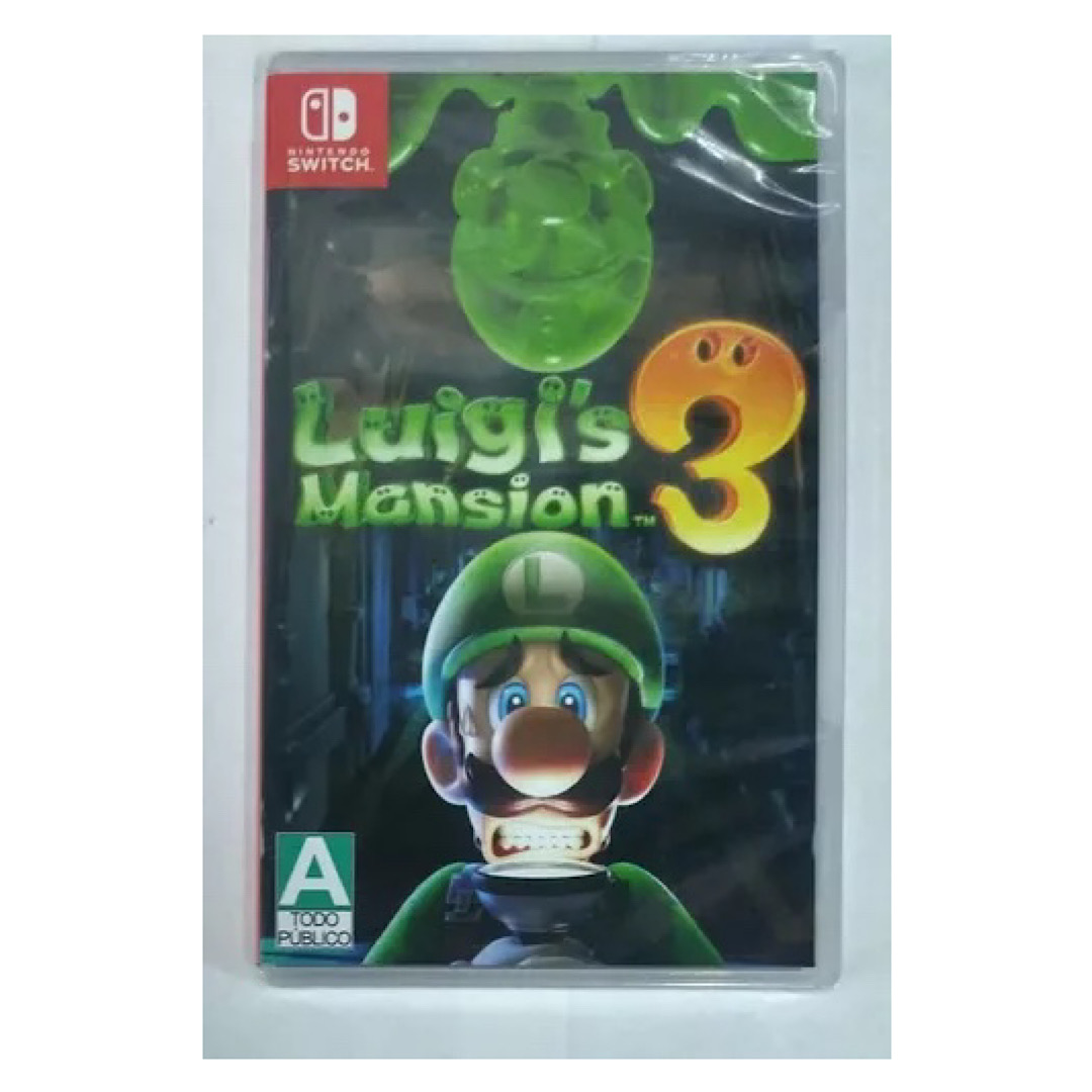 Luigi's Mansion 3 Luigi's Mansion Standard Edition Nintendo Switch Físico.