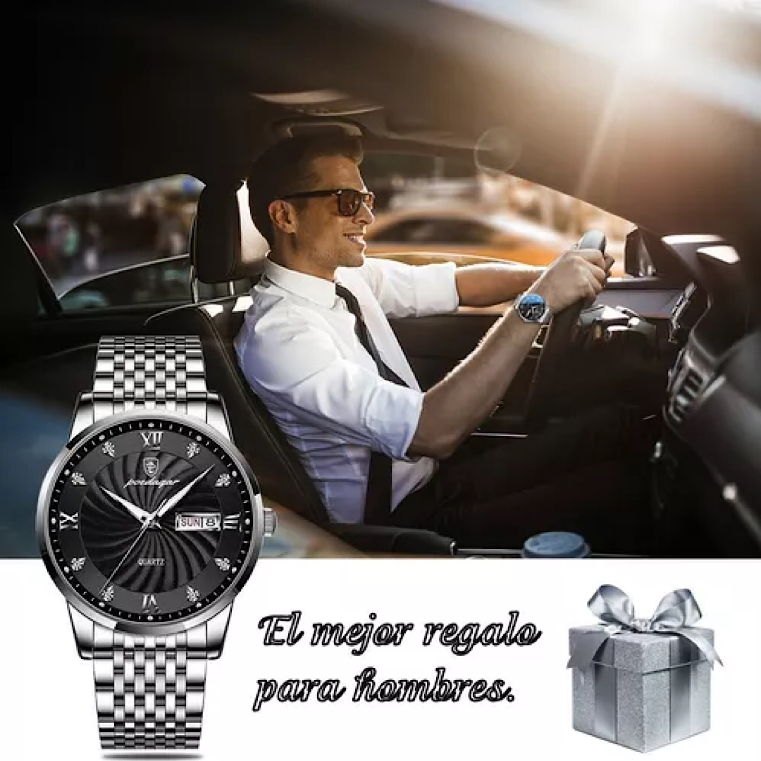 Reloj Casual De Negocios De Moda Para Hombre Poedagar