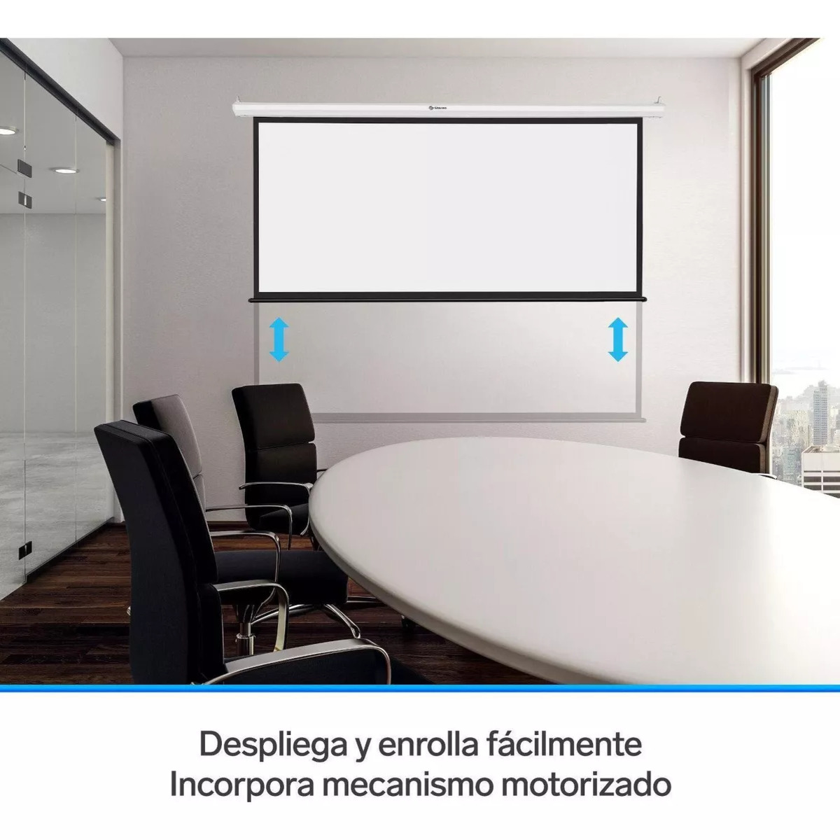 Pantalla Para Proyector Automática De 100 | Pro-020 electrica