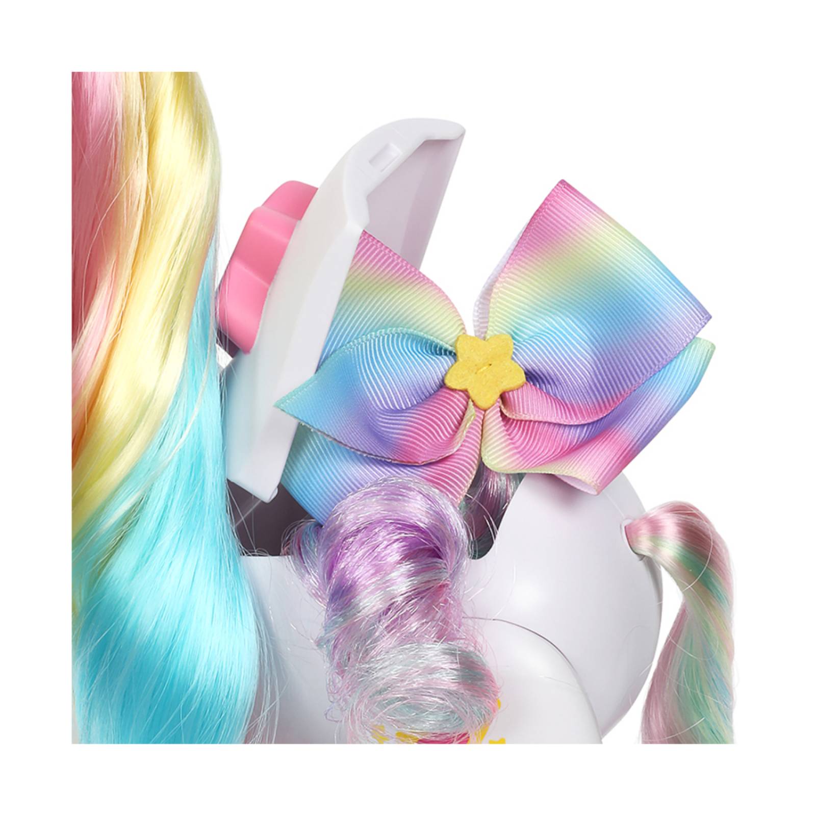 Unicornio Kindi Kids Rainbow Star con Silla de Montar Secreta