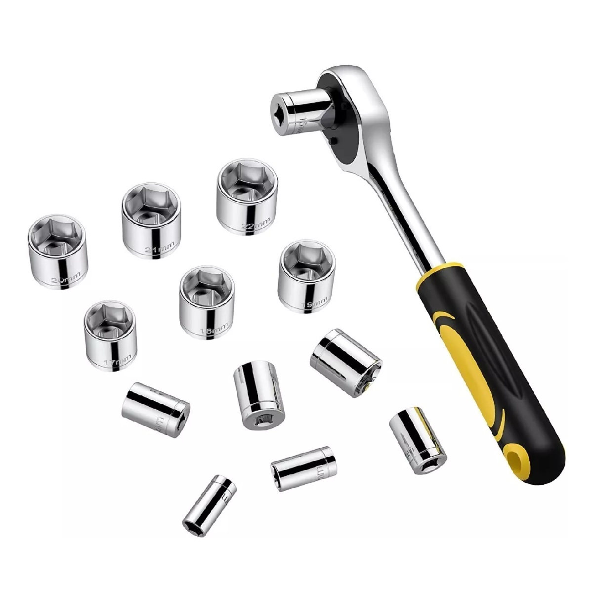 Juego De Herramientas Mecánicas Domésticas Reparación 108 Pzas