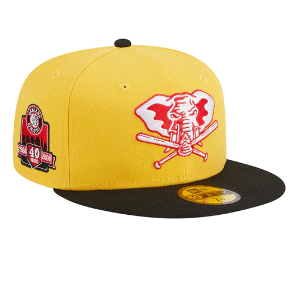 Gorra New Era Plana Oakland Athletics Amarillo 60415460