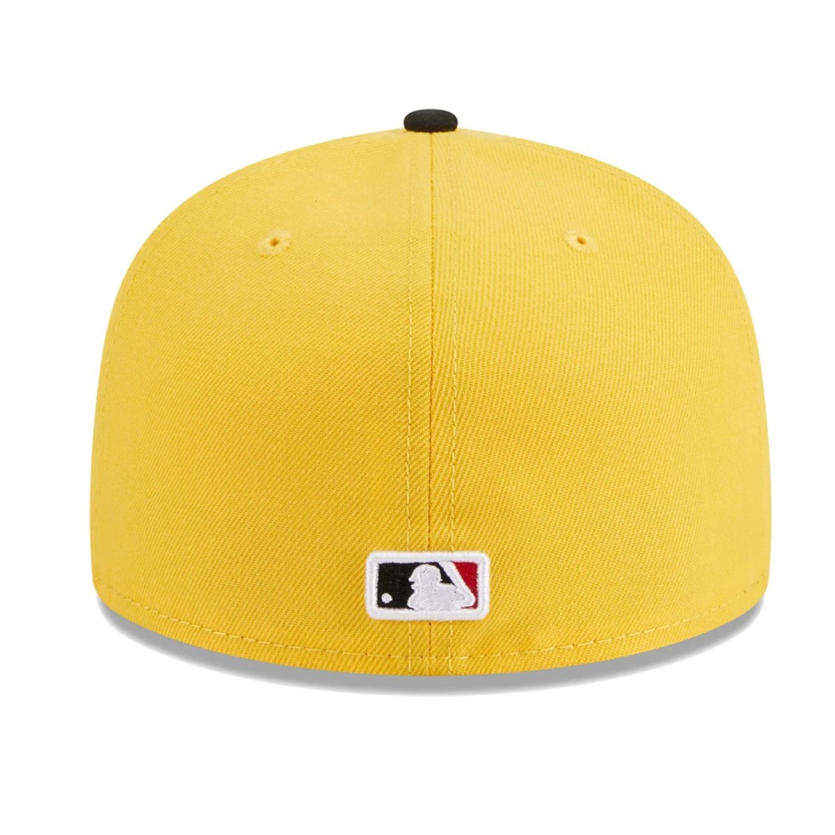Gorra plana verde y amarilla ajustada 59FIFTY AC Perf de Oakland Athletics  MLB de New Era