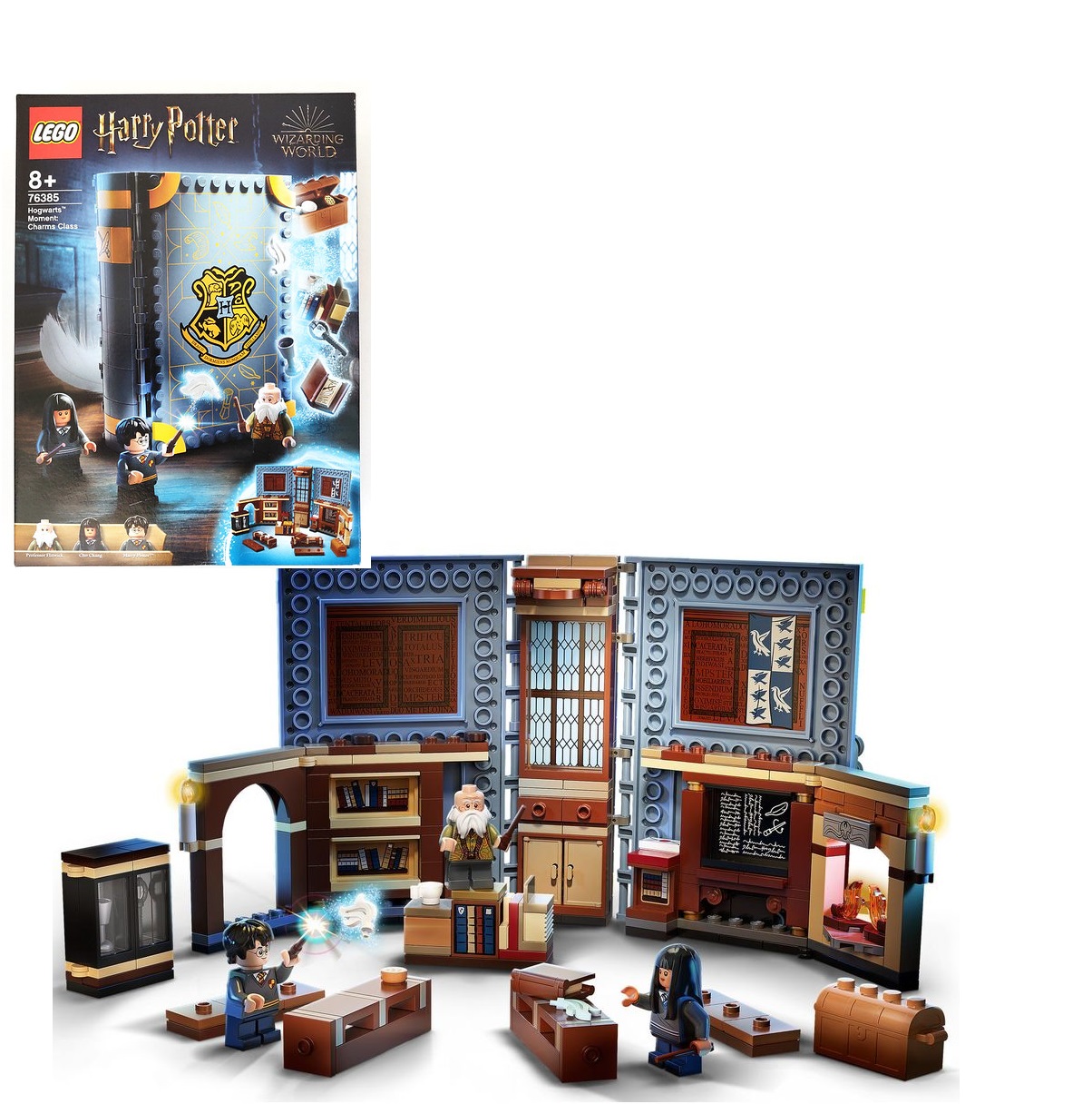 Set de construcción Lego Harry Potter Hogwarts moment: charms class 256 piezas en caja