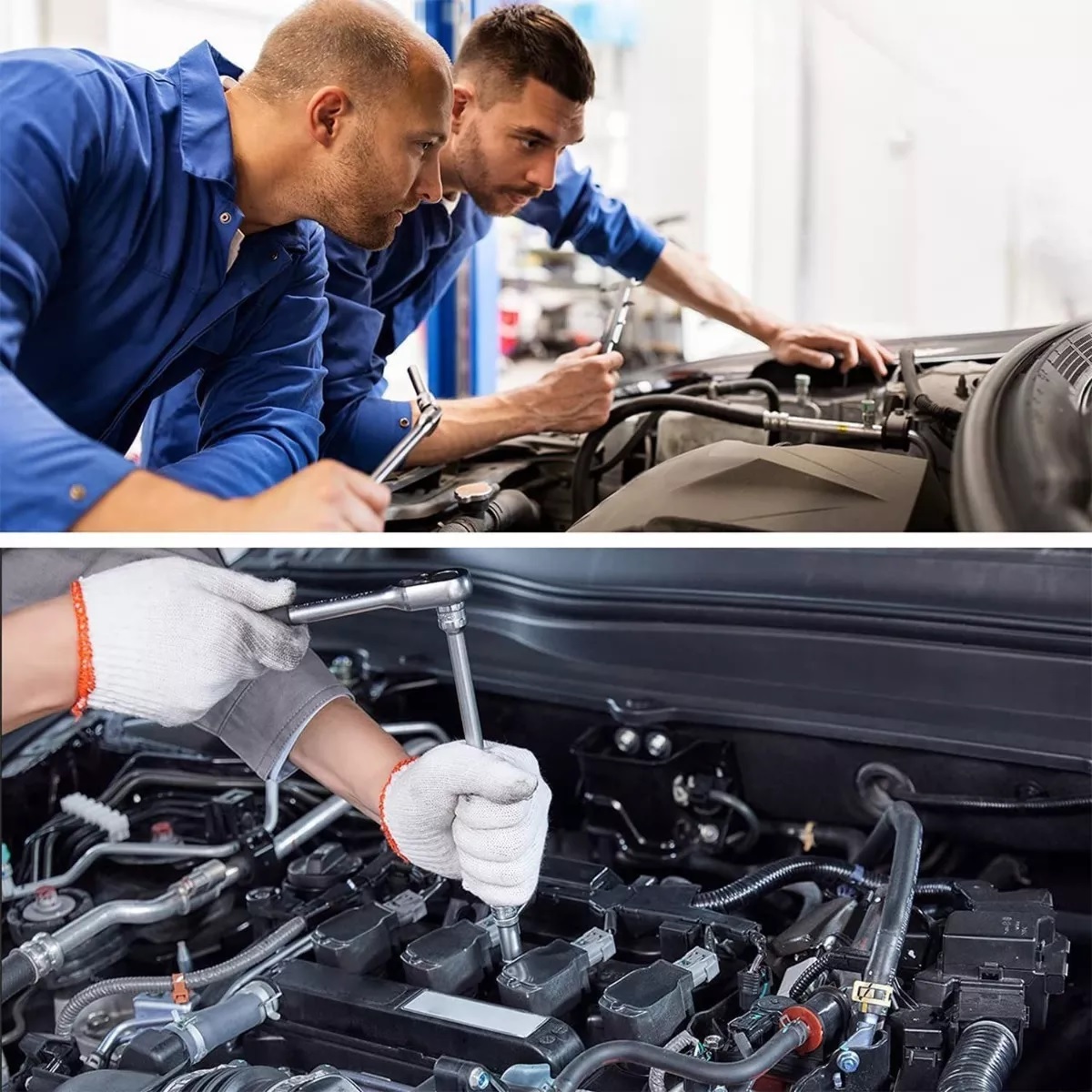 Herramienta Dados De Llave Trinquete De En Caja Negro