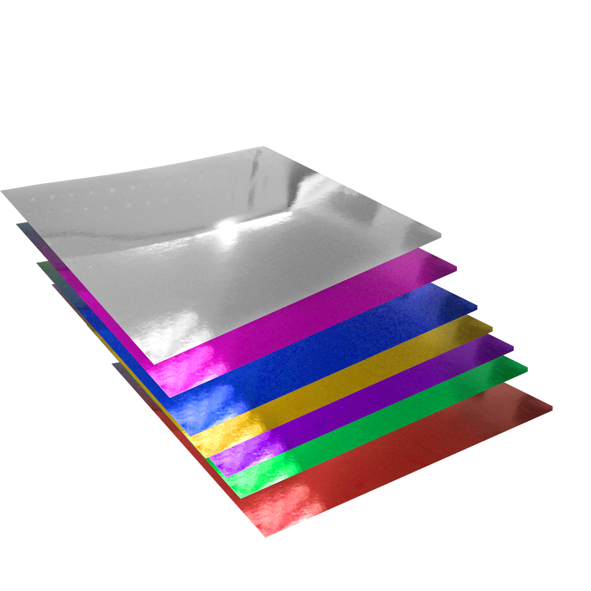 Cartulina Metalica 10 Pzas 50x65cm Para Manualidades Oficina