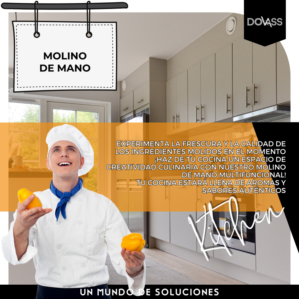 Molino Para Granos De Mano Hierro Fundido Del Rey Resistente al desgaste Karlen  Completamente fabricado en hierro fundido y pulido Color Rojo