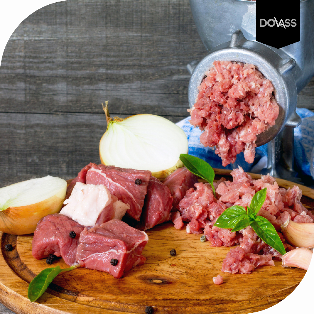 Molino Para Moler/picar Carne, De Acero, No.12, Karlen, Gris