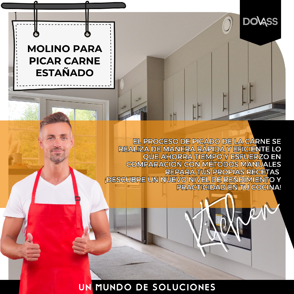 Molino Para Moler/picar Carne, De Acero, No.12, Karlen, Gris