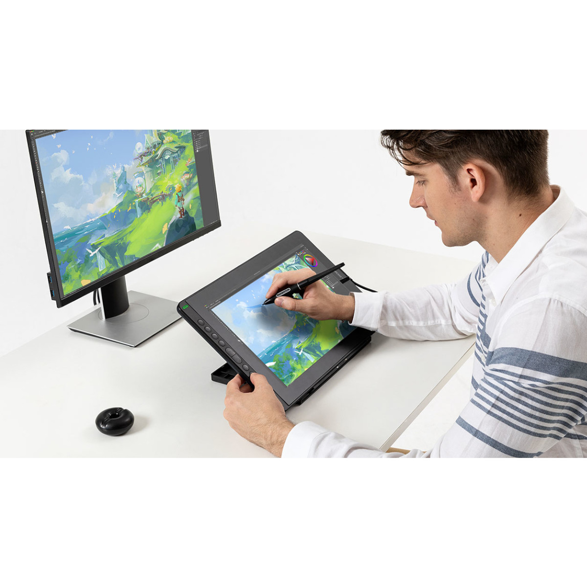 TABLETA GRÁFICA MONITOR HUION KAMVAS 16 DIGITAL RDS-160