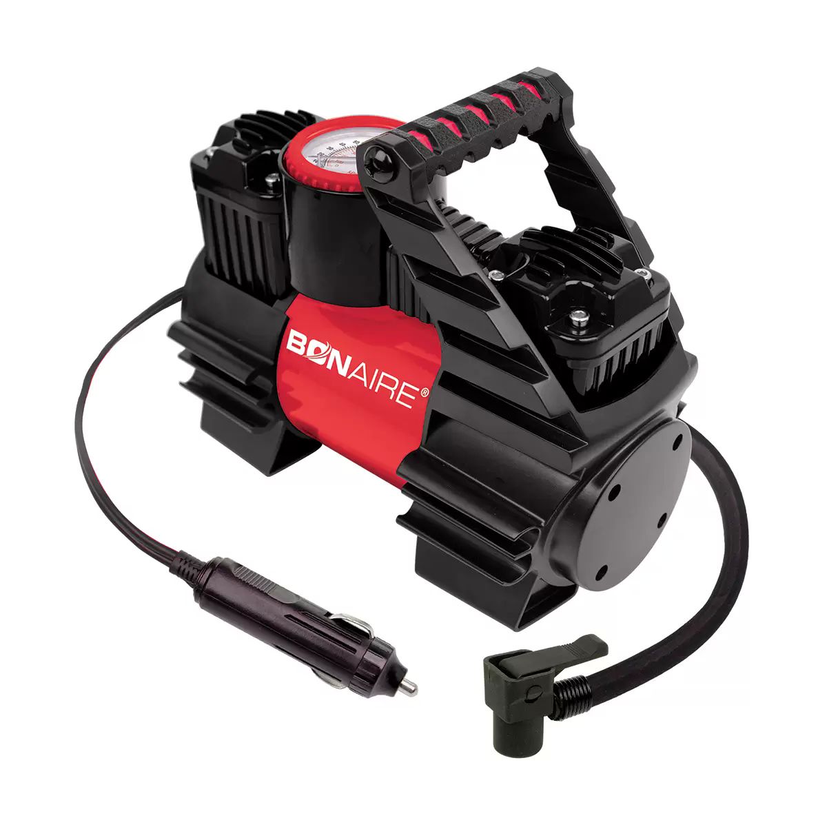 Inflador De Llantas Portátil  Bone-Aire tc12cm 12V Para Autos Bicicletas