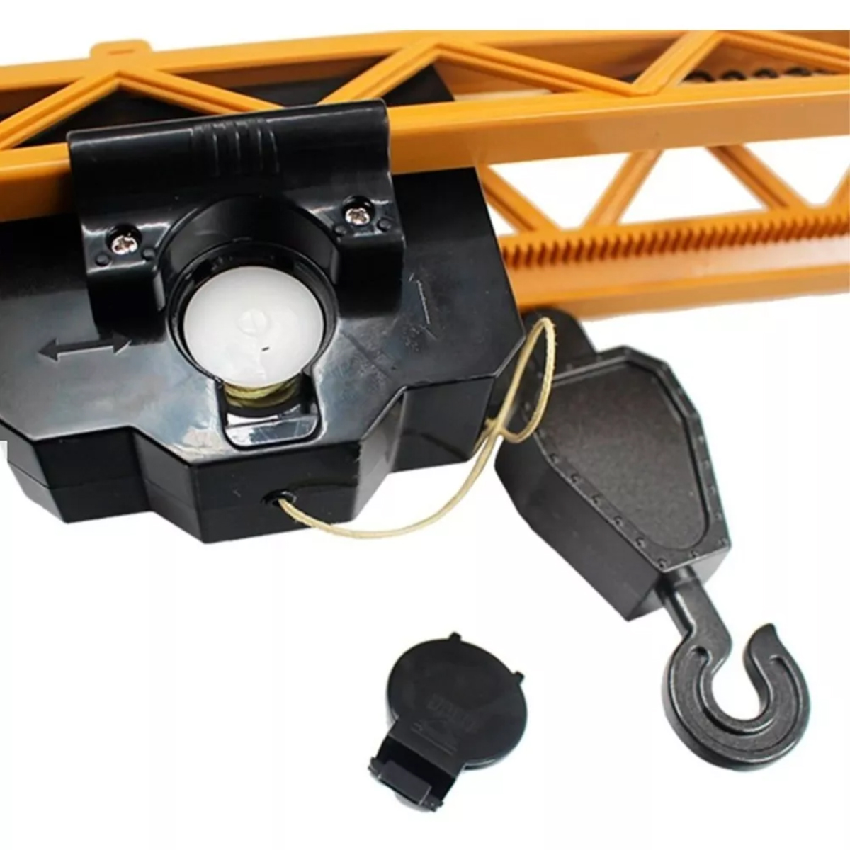 Maquina Grúa Torre Control Remoto Juego Colección Huina