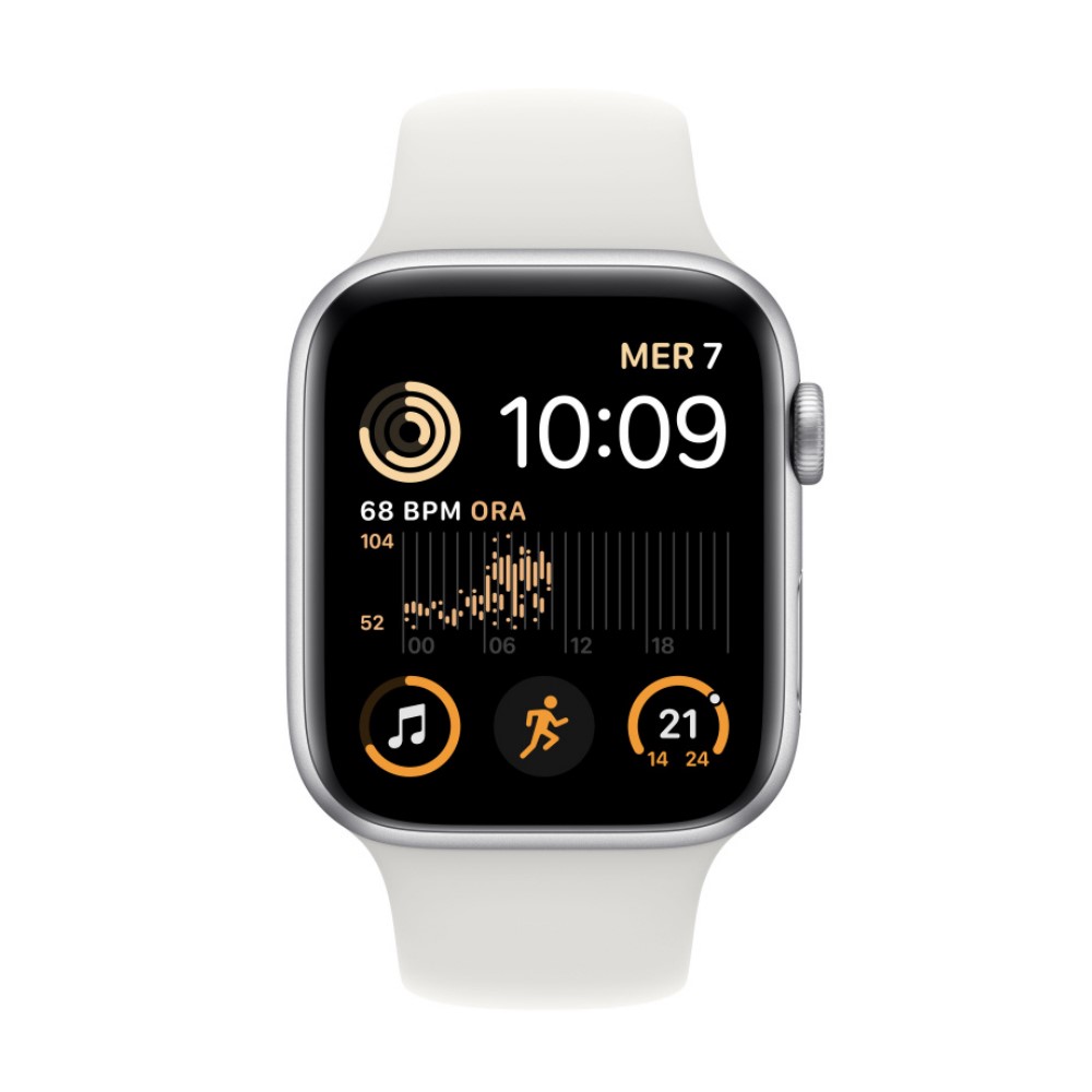 Apple Watch SE 2 GPS Caja de Aluminio Color Plata de 44mm