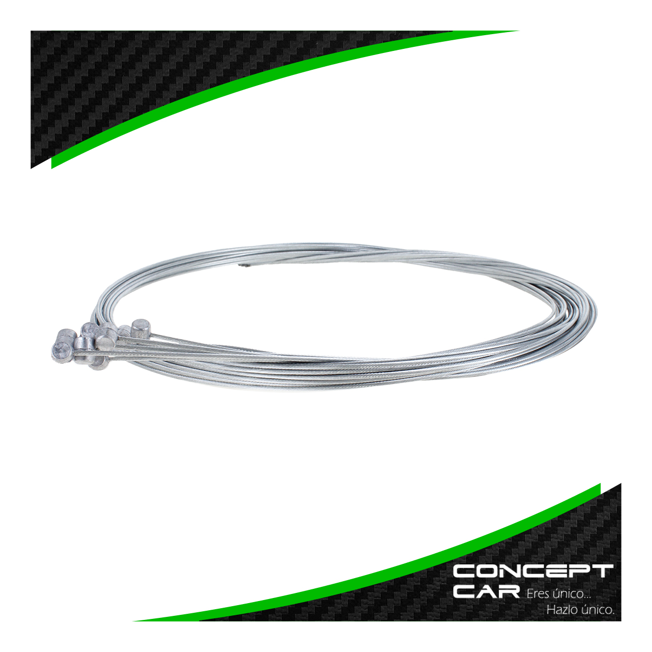 10 Chicote Clutch Freno Moto 2.0mm X 2 Metros Universal