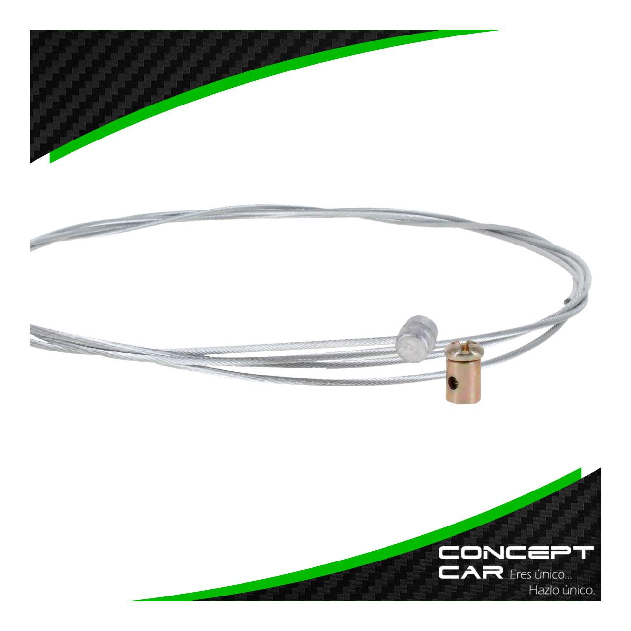 10 Chicote Clutch Freno Moto 1.8 mm X 2 Metros Con Ahorcador