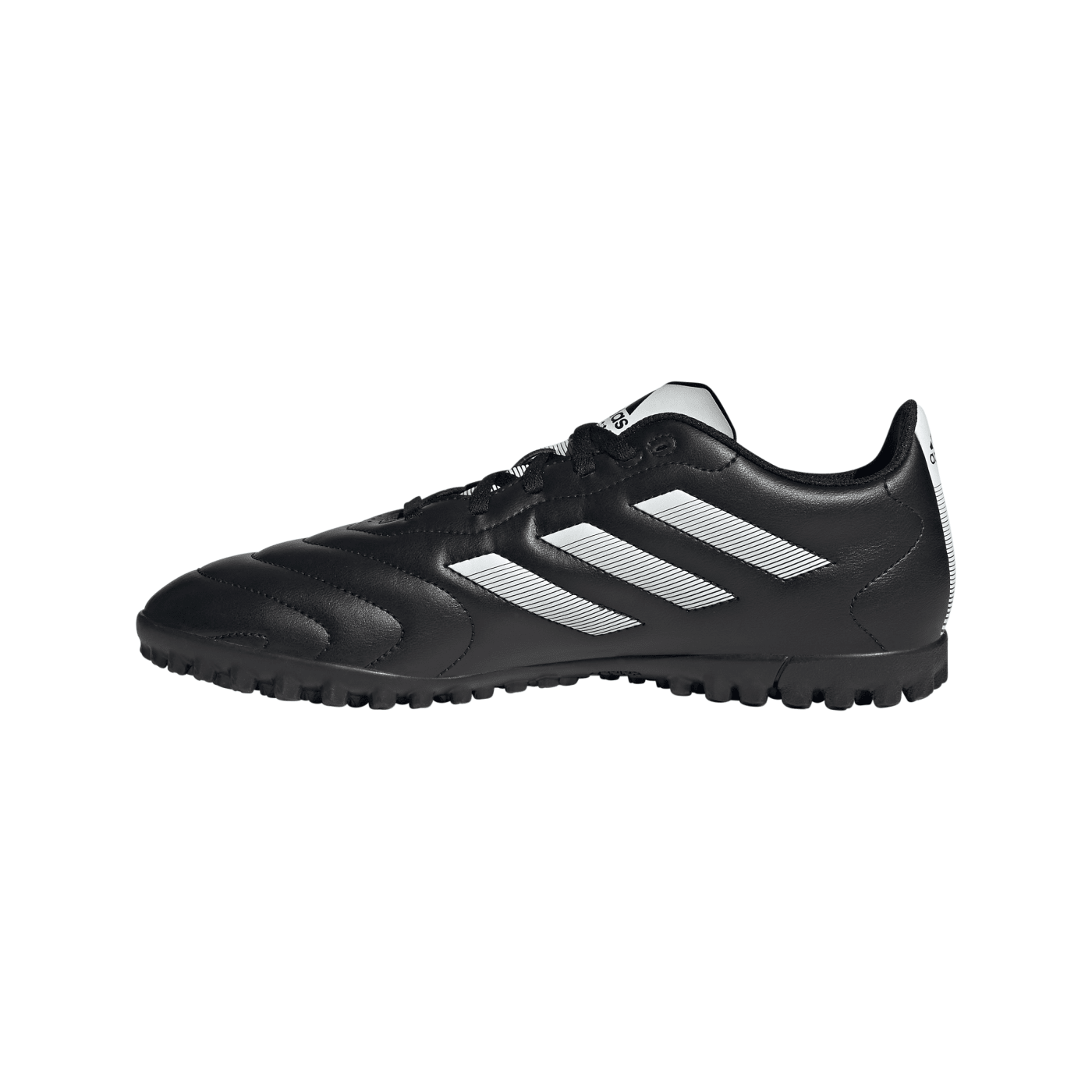 TENIS FUTBOL PASTO SINTETICO NIÑO NEGRO ADIDAS GOLETTO VIII TF GY5775.