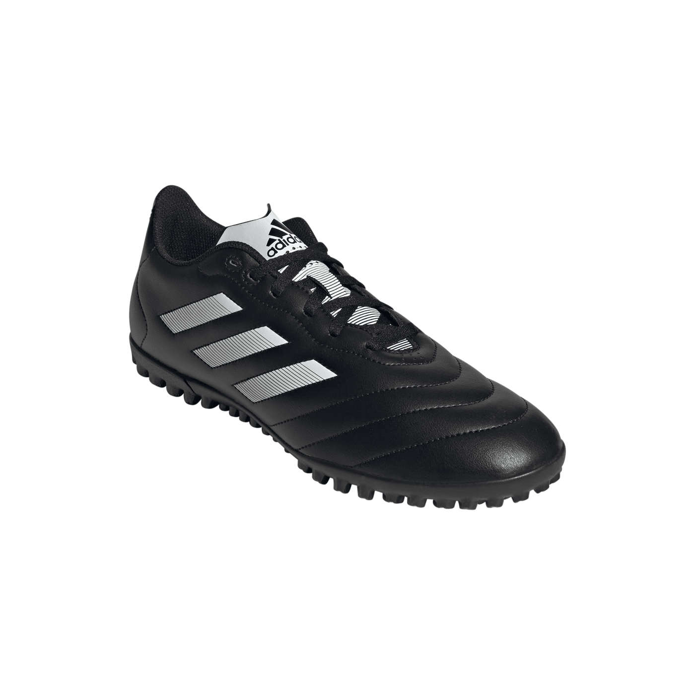TENIS FUTBOL PASTO SINTETICO NIÑO NEGRO ADIDAS GOLETTO VIII TF GY5775.