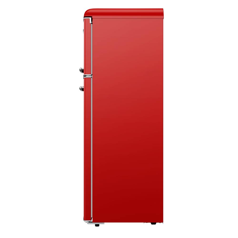 Refrigerador Galanz Retro GLR76TRDER 7.6 pies cúbicos congelador superior Rojo