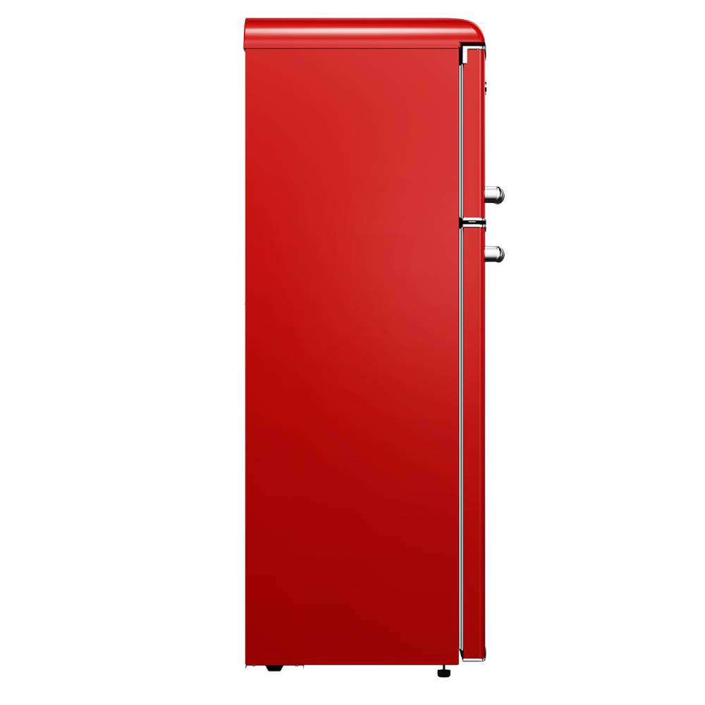 Refrigerador Galanz Retro GLR76TRDER 7.6 pies cúbicos congelador superior Rojo