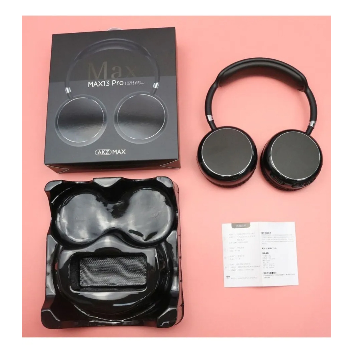 Auriculares Audífonos Bluetooth Headsets Ligeros Max13-pro