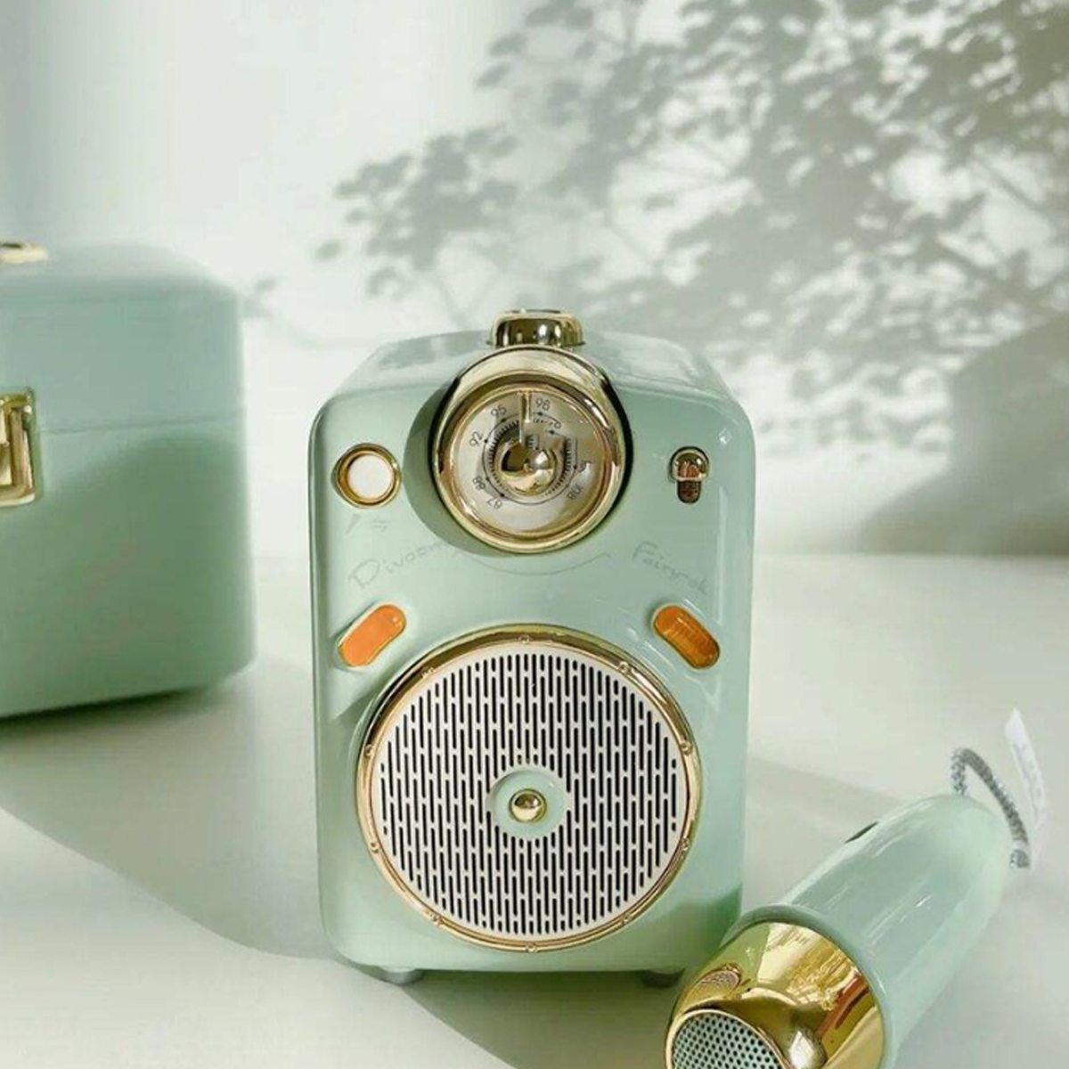 Mini Bocina Fairy-ok Divoom Con Micrófono Incluido