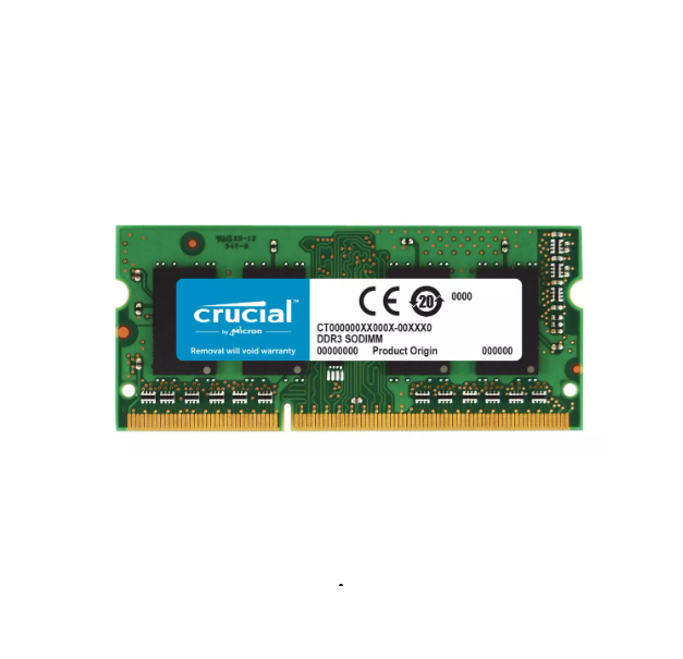Memoria RAM 8 Gb Crucial DDR3 1600 Mhz Ct102464bf160b