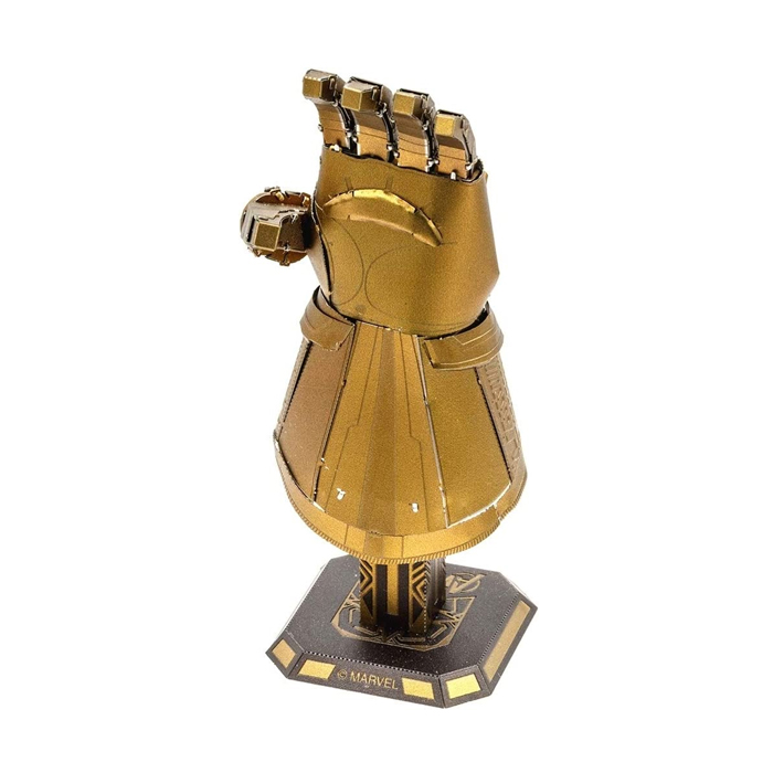 Rompecabezas Metálico 3d Guantelete Infinito 