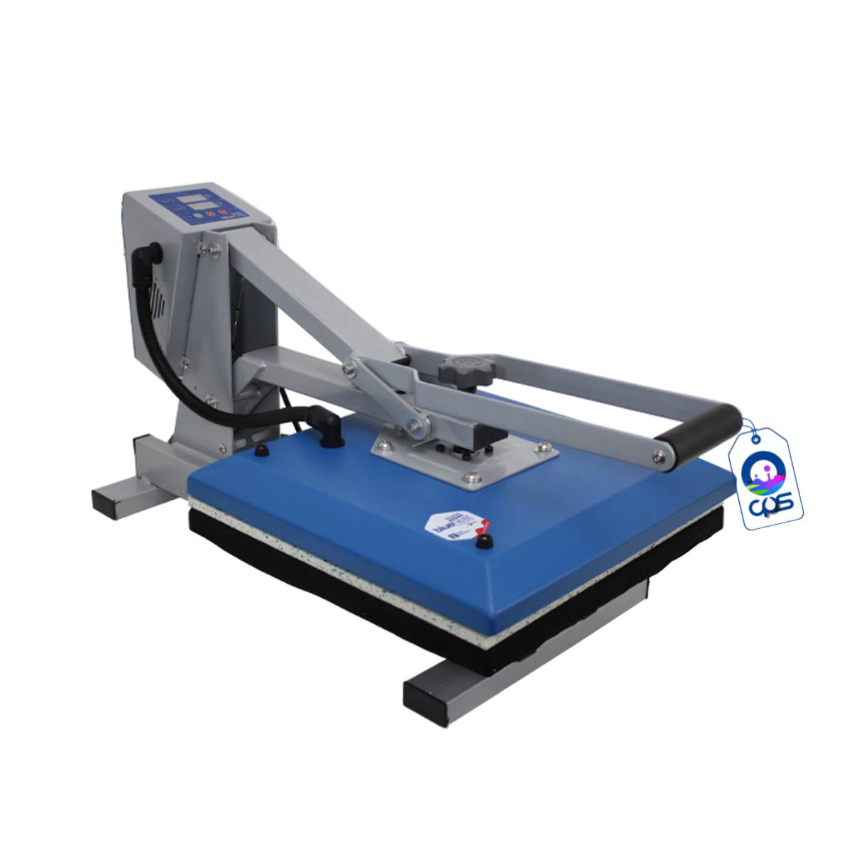 Plancha Plana Manual Serie PRO 38x38cm. Blue Heat.