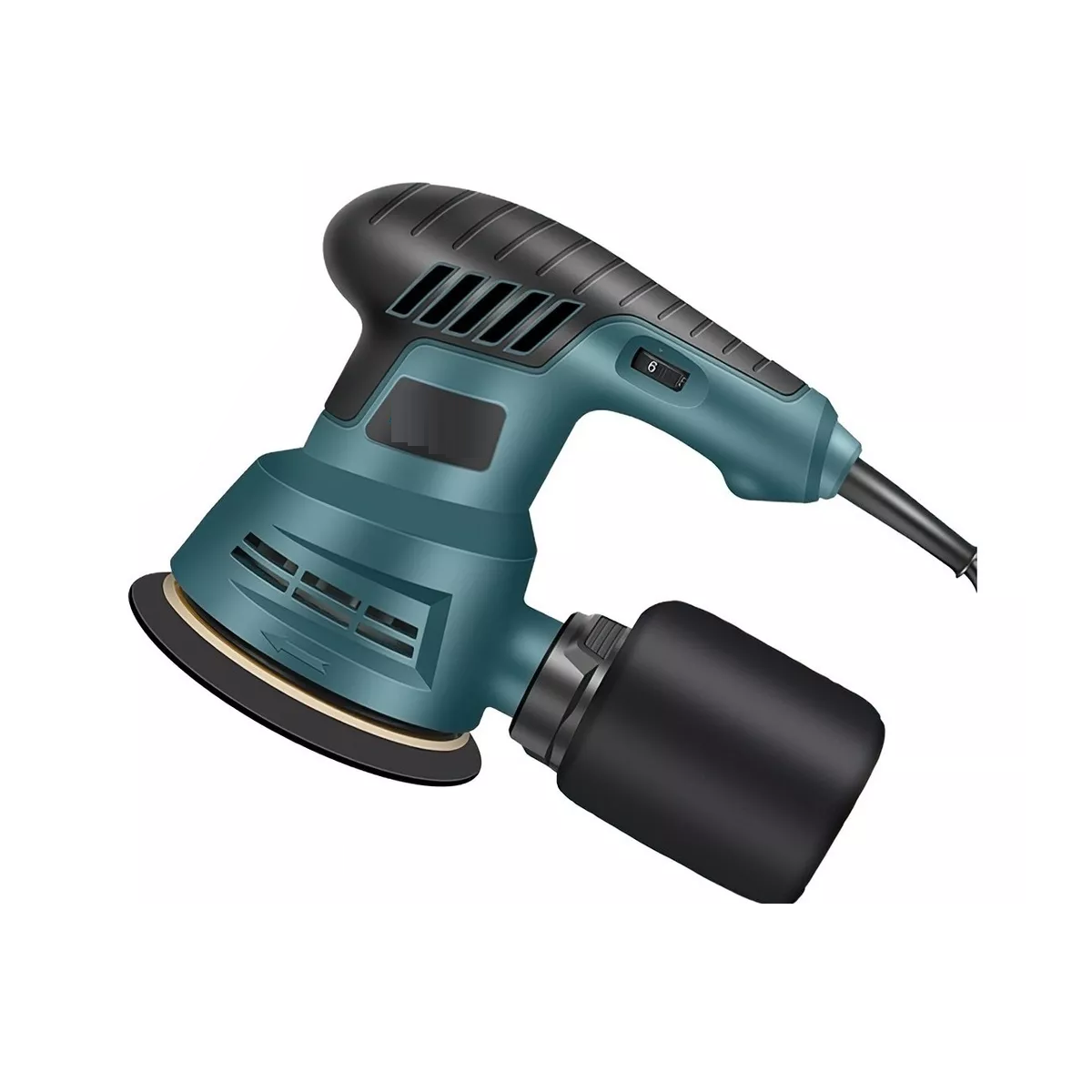 Lijadora Orbital Profesional Para Muebles De Madera 300w110v Verde