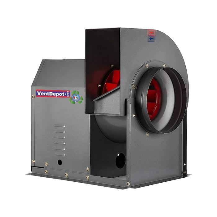 Extractor Centrifugo Gran Caudal, MXVOR-1168, 40910m³/hr, Diámetro Rotor 35 5/8", 40HP, 1251RPM, 3400PPM, 220/440V, 116A, 4.5"cda, 101dB, C.II, 4 Polos, VentoSet Regular