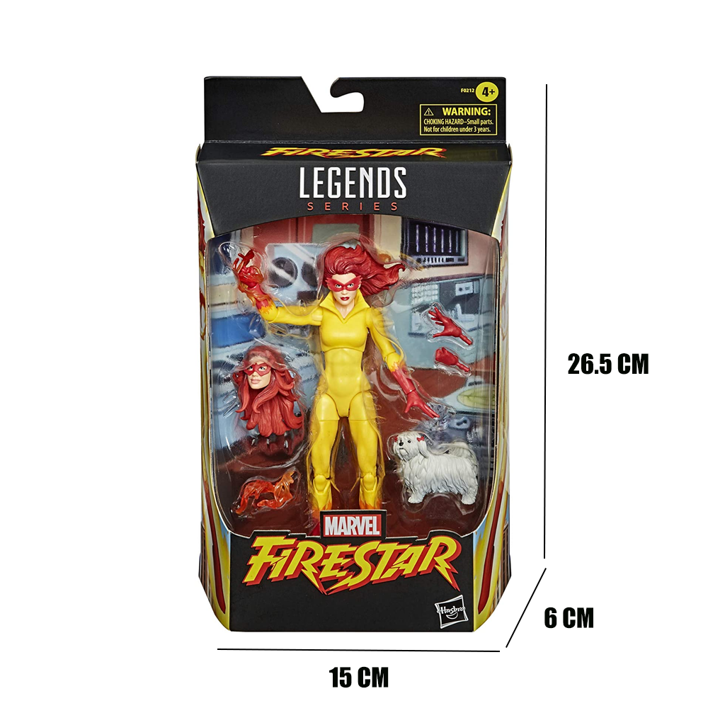 Figura de Colección Hasbro Legends Series Marvel Firestar F0212