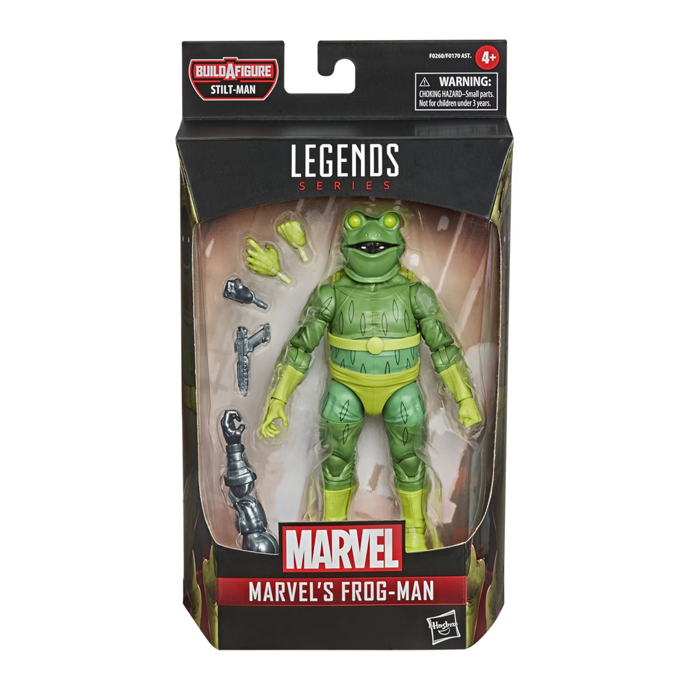 Figura de Coleccion Hasbro Legends Series Marvel´s Frog-Man F0260