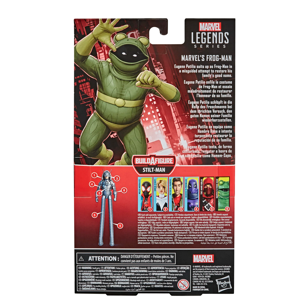 Figura de Coleccion Hasbro Legends Series Marvel´s Frog-Man F0260