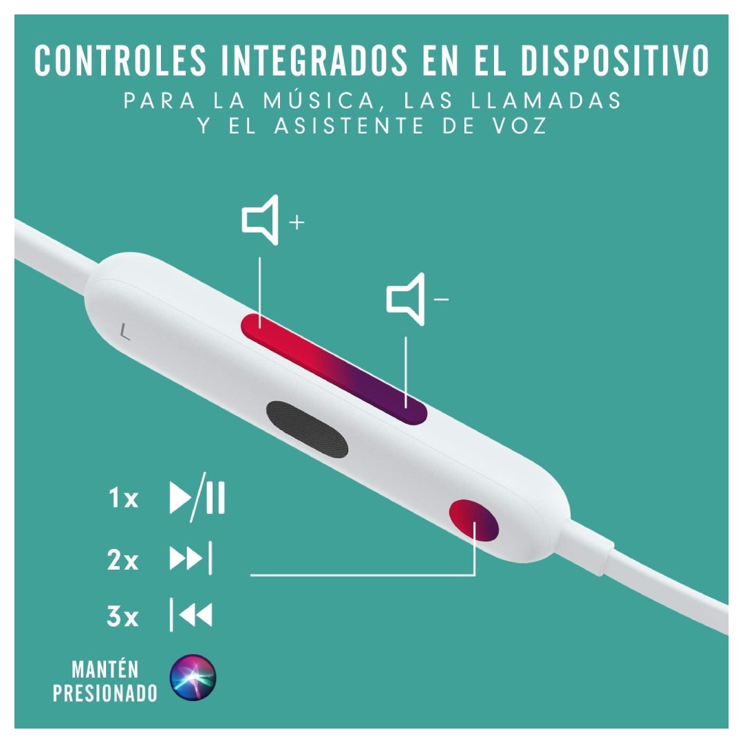 Audífonos Beats Flex Blanco(Reacondicionado Grado A)