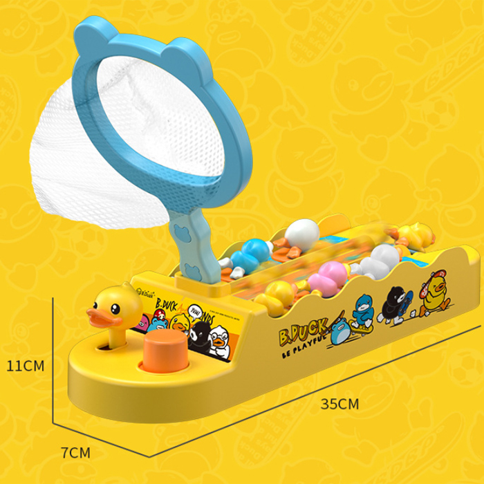 Juego De Mesa Para Niños Lanza Patos Túnel De Rebote B-duck